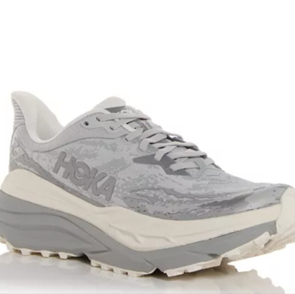 Size 8B - New Women's Hoka One One Stinson 7 Stardust/Alabaster - Picture 1 of 17